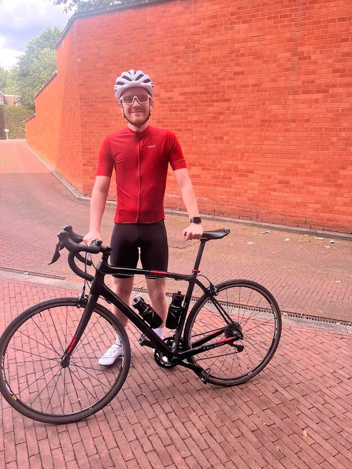 Me with my road bike